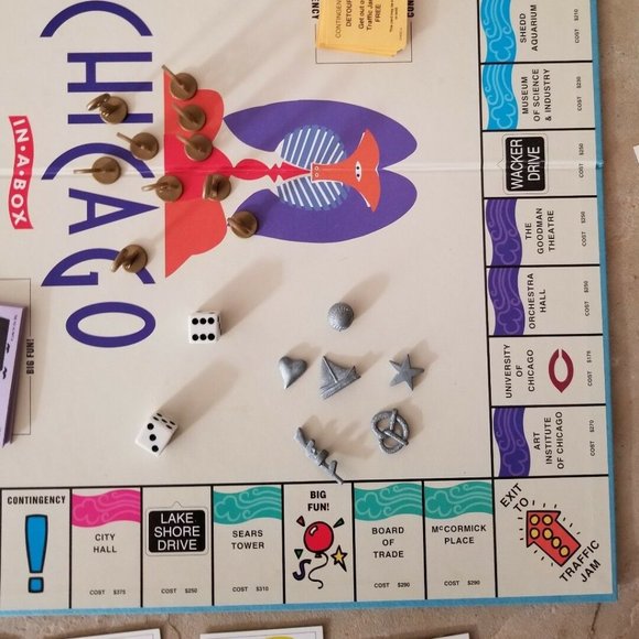 Chicago In A Box Monopoly style board game - Picture 11 of 11